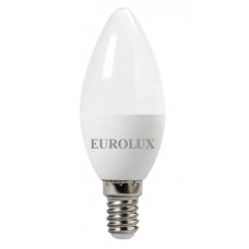 Лампа светодиодная Eurolux LL-E-C37-7W-230-4K-E14