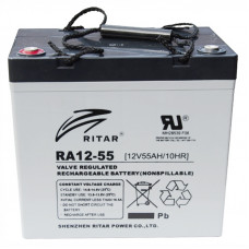 Аккумулятор Ritar 12V 55Ah (RA12-55) в Актобе