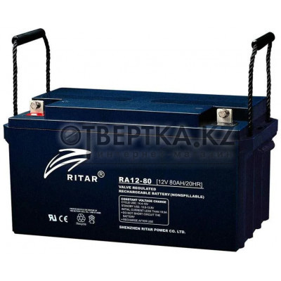 Аккумулятор Ritar 12V 80Ah (RA12-80)