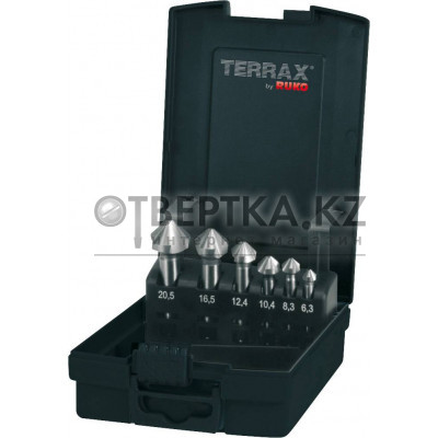 Набор зенкеров TERRAX DIN 335 RUKO A102152RO