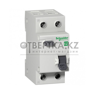 Дифференциальный автоматический выключатель SE EASY9 1P+N C 20А 30мА AC EZ9D34620