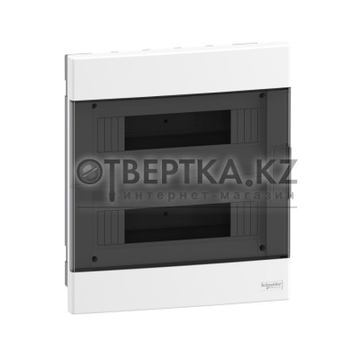 Щит встроенный SE EZ9EUA212 24 модуля дымчатая дверь
