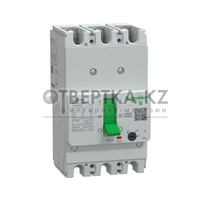Автоматический выключатель SE G12E3A100 GoPacT 3P 100A 15kA