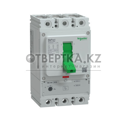 Автоматический выключатель SE G40N3A400 GoPacT 3P 400A 50кА