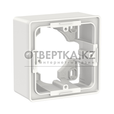 Коробка SE NU800218 Unica New для открытой установки однопостовая белый