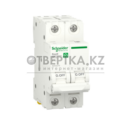 Автоматический выключатель SE R9F02210 (АВ) 2P B 10А 6 kA