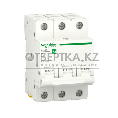 Автоматический выключатель SE R9F12306 (АВ) 3P С 6А 6 kA