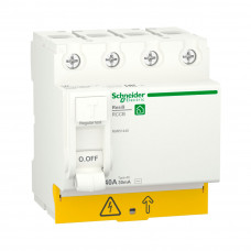 Выключатель дифференциального тока SE RESI9 4P 40А 30мА в Кокшетау