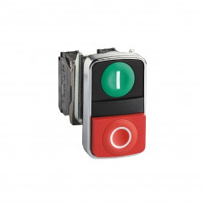 Кнопка двойная SE XB4BL73415 22мм с маркировкой в Алматы