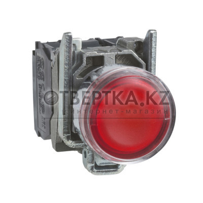 Кнопка SE XB4BW34G5 с возвр. с подсв. 22мм 48-120В