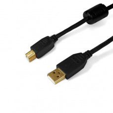 Интерфейсный кабель A-B SHIP SH7013-5B Hi-Speed USB 2.0 30В в Астане