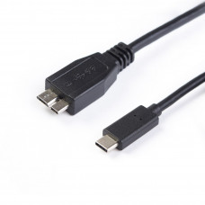 Интерфейсный кабель MICRO-B USB на USB-C 3.1 SHIP USB308-1P Пол. пакет в Алматы