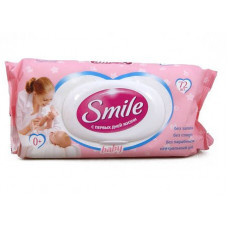 Салфетки влажные с первых дней жизни Smile Baby 4823071646863 в Астане