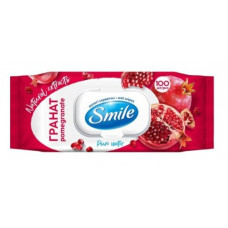 Салфетки влажные с натуральными экстрактами и ароматом Граната Smile 4823071656916 в Астане