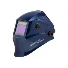 Щиток сварщика с самозатемняющимся светофильтром Solaris ASF650Х (синий металлик)