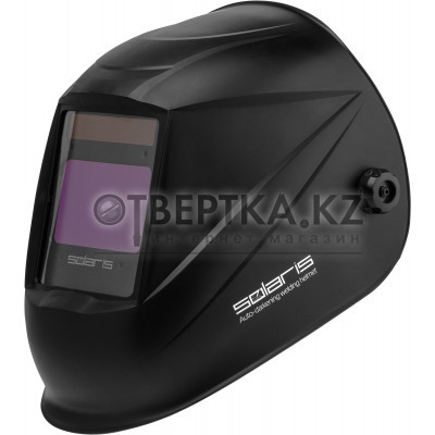 Щиток сварщика с самозатемняющимся светофильтром Solaris ASF710S (черный) SL5717-1