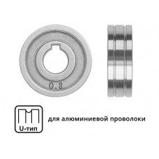 Ролик подающий ф 30/10 мм, шир. 10 мм, проволока ф 0,8-1,0 мм (U-тип)