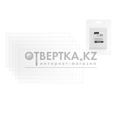 Стекло защитное внутреннее к щитку сварщика 96*51, упак/5шт, (пр-во РФ) SOLARIS WA-2488