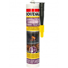Герметик для печей SOUDAL Calofer черный 15*300 мл 102829
