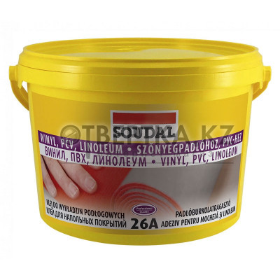 Клей для напольных покрытий SOUDAL 26А 5кг 107642