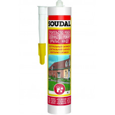 Нейтральный силикон SOUDAL бесцветный 15*300 мл 105 883 в Алматы