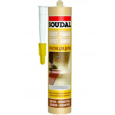 Паркетный акриловый герметик под вишню SOUDAL 15*280 мл 111254