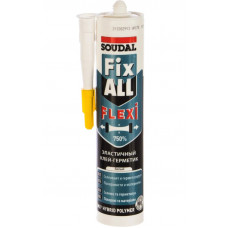 Универсальный клей-герметик SOUDAL Fix ALL Flexi белый 12*290 мл 117383 в Алматы