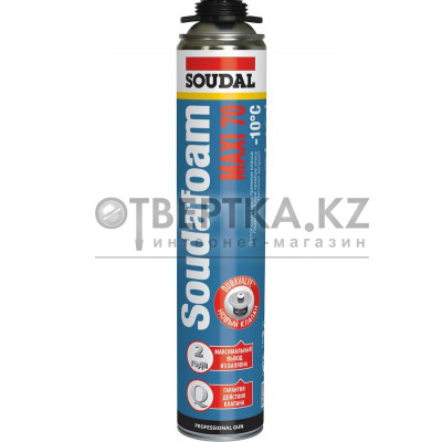 Монтажная пена (70) SOUDAL зимняя 12*870 мл от -10 °C до +25 °C 118316
