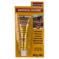Кислотный универсальный силикон SOUDAL белый 15*60 мл 120 031 в Алматы