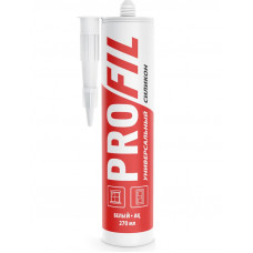 Кислотный силикон SOUDAL Profil универсальный белый 15*270 мл 122980