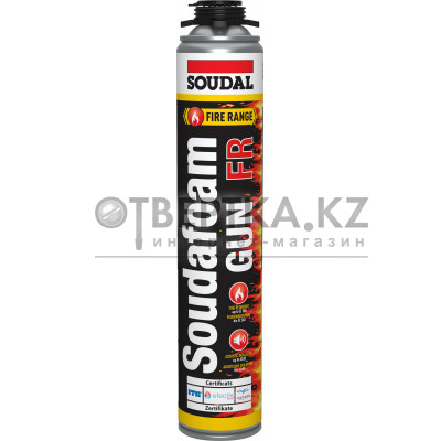 Огнестойкая пистолетная пена SOUDAL 12*750 мл 122252