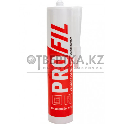 Кислотный силикон SOUDAL Profil универсальный бесцветный 15*270 мл 123 081 123 081