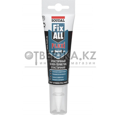 Универсальный клей-герметик SOUDAL Fix ALL Flexi белый 12*125 мл 134136