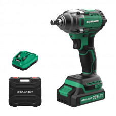 Бесщеточный аккумуляторный гайковерт STALKER IW20-400 Li BL