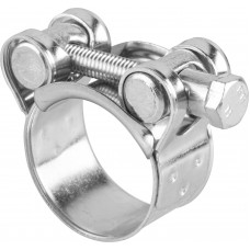 Хомут силовой 29-31мм, цинк (20 шт в пакете) STARFIX