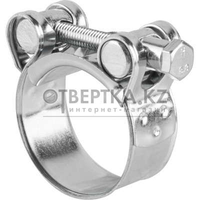 Хомут силовой 32-35мм, цинк (20 шт в пакете) STARFIX SM-60445-20