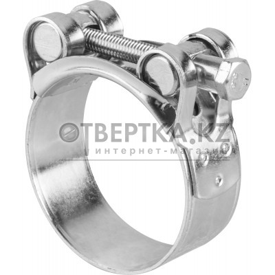 Хомут силовой 40-43мм, цинк (20 шт в пакете) STARFIX SM-68453-20