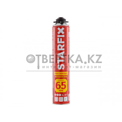 Пена монтажная профессиональная всесезонная STARFIX Foam Pro 65 (850мл) SM-87465-1 Пена монтажная профессиональная всесезонная STARFIX Foam Pro 65 (850мл) SM-87465-1