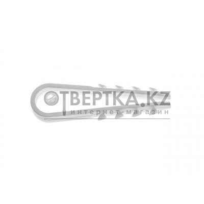 Дюбель-хомут для круглого кабеля 5-10 мм белый (100 шт в пакете) STARFIX SM-96276-100
