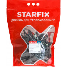 Дюбель для теплоизоляции 10х160 мм с пласт. гвоздем (50 шт в дой-паке) STARFIX в Атырау