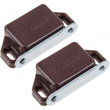Защелка магнитная 55мм коричневая (2 шт в пакете) STARFIX