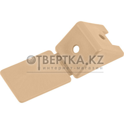 Уголок мебельный пласт. светло-бежевый (4 шт в зип-локе) STARFIX SMM2-03288-4