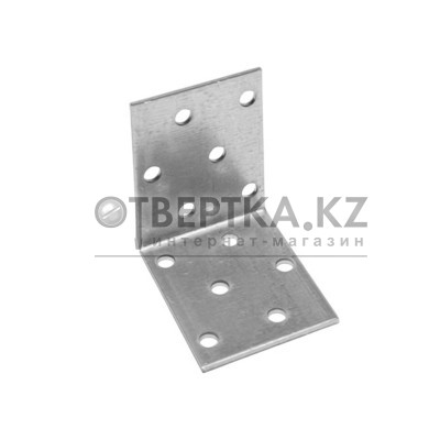 Уголок крепежный равносторонний 40х50х50 мм KUR белый цинк STARFIX SMP-25837-1