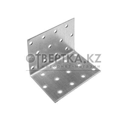 Уголок крепежный равносторонний 80х60х60 мм KUR белый цинк STARFIX SMP-26238-1