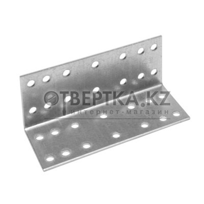 Уголок крепежный равносторонний 100х40х40 мм KUR белый цинк STARFIX SMP-26436-1