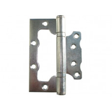 Петля 100 мм универсальная неврезная, белый цинк (50 шт в коробе) STARFIX в Павлодаре