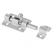 Шпингалет 40 мм, белый цинк STARFIX