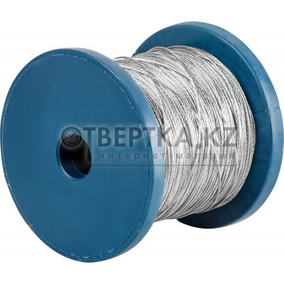 Трос стальной, оцинк. М1 DIN 3055 (бухта 200 м) STARFIX SMP-53671-200