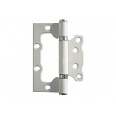 Петля 100 мм универсальная неврезная, белая (20 шт в коробе) STARFIX в Павлодаре