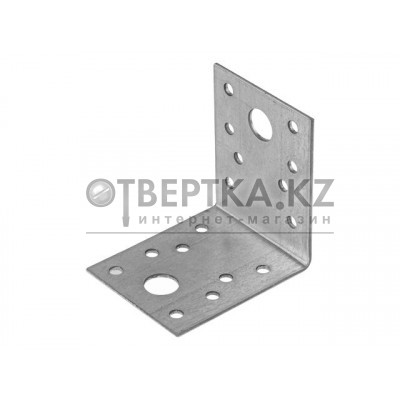 Уголок крепежный 55х70х70 мм KU 2.5 мм белый цинк STARFIX SMP-64941-1